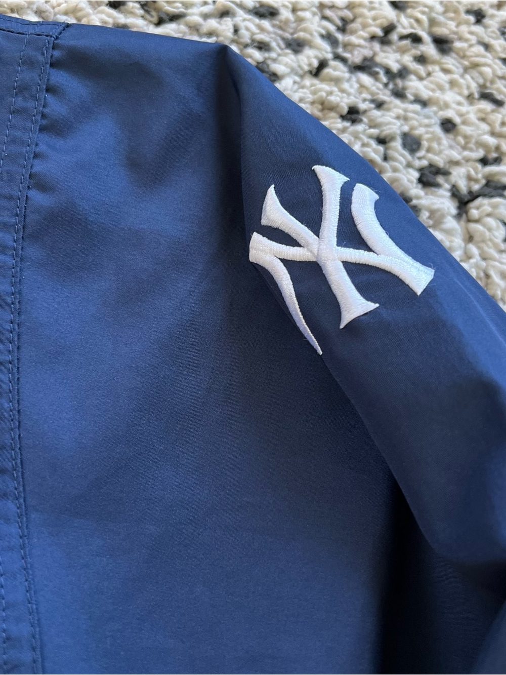 Nike Team MLB Yankees Pullover Windbreaker Warm Up Jacket Men’s Size XXL - Picture 12 of 16